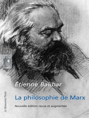 cover image of La philosophie de Marx
